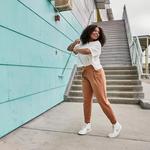 Женские туфли Nike Blazer Mid 77, белый/розовый - фото 6