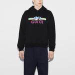 Толстовка мужская черная Gucci, черный - фото 2