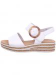 Сандалии белого цвета Gabor - фото 2