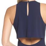 Открытое платье-футляр в темно-синем цвете Clover and Sloane - фото 4