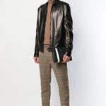 Кожаная сумка-клатч мужская черная BALLY - фото 6