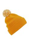 Шапка «Снежная звезда» Beechfield, желтый - фото