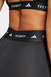 Леггинсы Techfit 7/8 Adidas, черный - фото 4