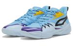 Баскетбольные кроссовки Puma унисекс, Blue, yellow, black - фото 4