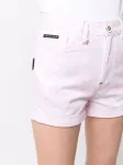 Джинсовые шорты Hexagon Philipp Plein, розовый - фото 5