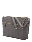 Сумка через плечо GUESS NADIRA STATUS TOTE, Dark grey - фото 3