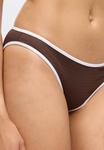 Низ бикини Seafolly BEACH BOUND HIPSTER PANT, Dark Chocolate/Dark Brown - фото 8