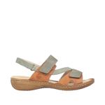 Сандалии с ремешками Rieker, Khaki - фото 3