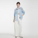 Рубашка женская Lapel Moderate ELLE, белый - фото 5