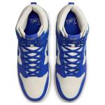 Кроссовки Nike Dunk High Retro SE Phantom Racer Blue Gum, синий - фото 3