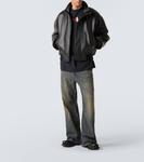 Кожаный блузон Balenciaga, Black - фото 2