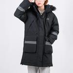 Пуховик женский черный New Balance - фото 3