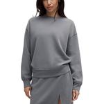 Свитшот женский Lululemon, серый - фото