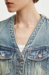 Джинсовый жилет Guess Originals, синий - фото 6