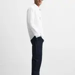 Футболка мужская ZARA, коричневая - фото 8