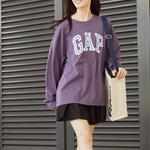 Футболка унисекс Gap, синий - фото 7