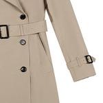Burberry Женский Тренч, цвет Khaki - фото 6