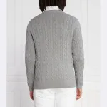 Свитер обычного кроя Gant, серый - фото 3