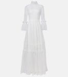 Свадебное платье из кружева Costarellos, Off White - фото