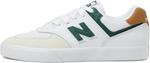 New Balance Мужские кроссовки 574 Vulc, White/Forest - фото 4