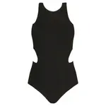 Боди стандартной формы Patrizia Pepe, черный - фото