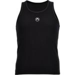 Черная майка с вышивкой в виде полумесяца Marine Serre - фото 2