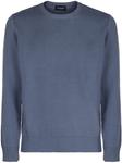 Свитер с круглым вырезом Drumohr, синий - фото