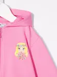 Худи с принтом Chiara Ferragni Kids, розовый - фото 3