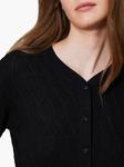 Кардиган на пуговицах TWINSET, черный - фото 4