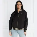 Бомбер стандартного кроя Ea7, черный - фото 2