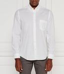 Рубашка мужская Boss Orange хлопковая с карманом, белый - фото