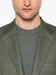 Однобортный пиджак Canali, зеленый - фото 5