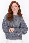 Джемпер DreiMaster Jumper, Navy Melange/Dark Blue - фото