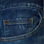 DSQUARED 2 Джинсы Dsquared2 с эффектом потертости и принтом в виде брызг краски - фото 10