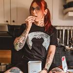 Футболка Улица Сезам - Cookie Monster Moonnight черная - фото 3