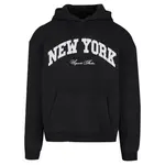 Худи Mister Tee New York Collage Fluffy, черный - фото 3