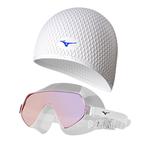 Очки Mizuno, Pink+Panda Swimming Cap - фото 8