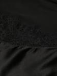 Maison Close шелковое боди с кружевом, черный - фото 3