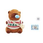 Плюшевая кукла Snotty Dressing Capybara высотой 25 см BANLI - фото 11