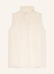 Топ с оборками Mrs & Hugs, бежевый - фото