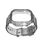 Ремешок Apple Совместимость Силиконовый Материал 273.3 мм Akkerds, Прозрачный Черный - фото 2