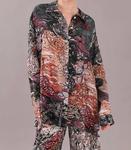 Рубашка Елена в цвете Paine Black CHUFY - фото