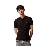 Мужская рубашка-поло Calvin Klein черная - фото 3