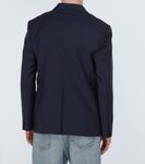 Жакет из мохера и шерсти Miu Miu, Navy + Oro - фото 4