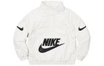 Куртка x nike leather anorak 'white' Supreme, белый - фото 3