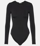 Берлинский джерси боди Wolford, черный - фото