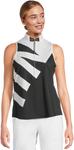 Топ Jamie Sadock Zigzag Print Sleeveless Top, Black - фото