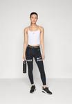 Леггинсы Nike Performance Leggings, Black/White/Black - фото 2