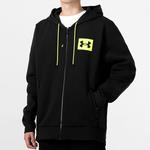 Куртка summit knit full-zip hoodie 'black' Under Armour, черный - фото 2