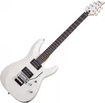 Электрогитара Schecter C-6 FR Deluxe, сатиновый белый - фото 4